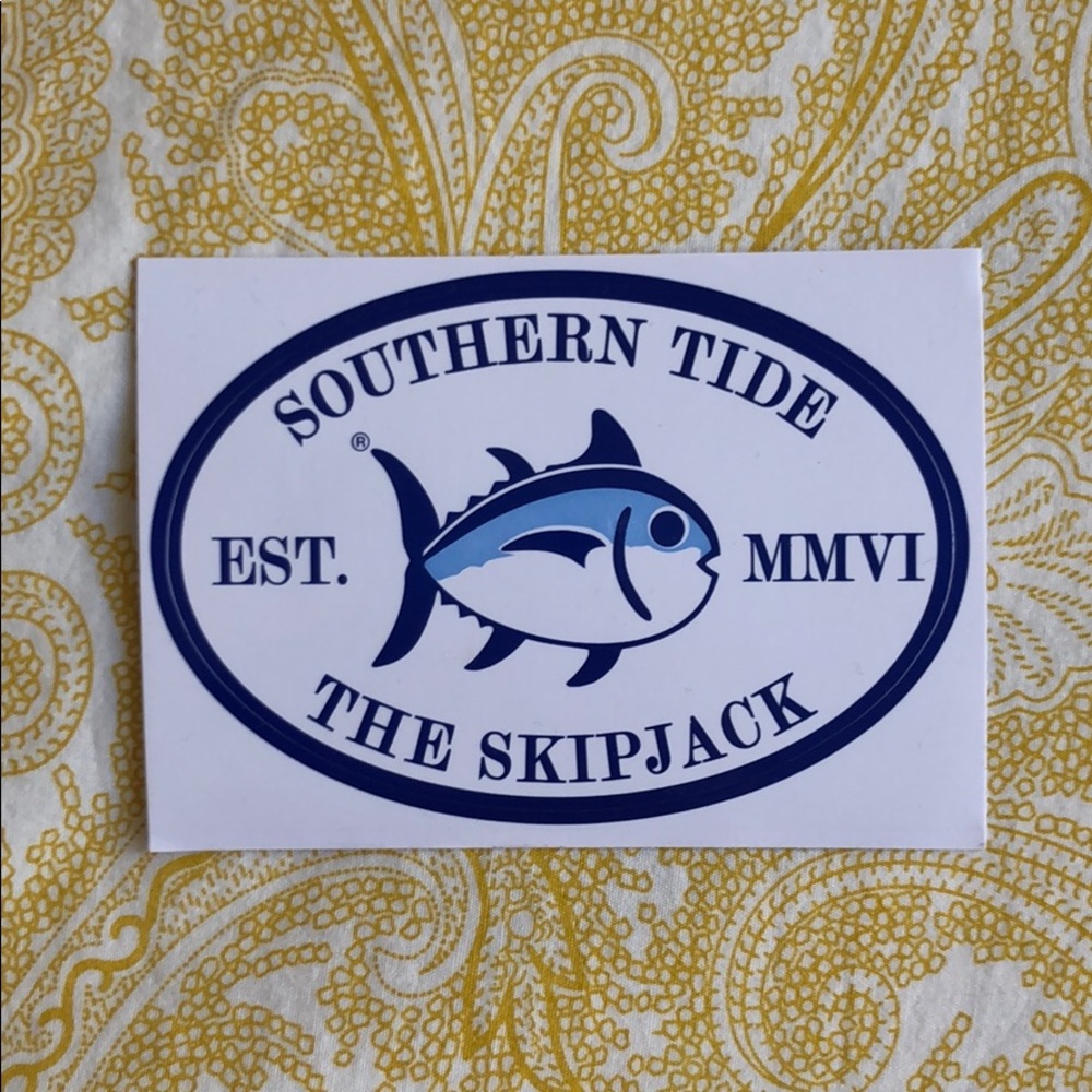 Southern Tide Oval Sticker